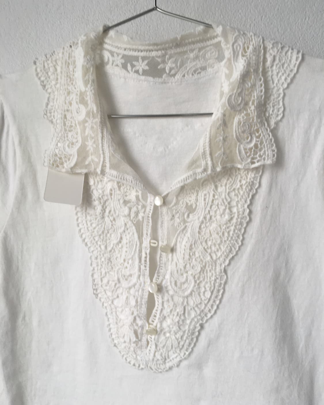 Crochet point t shirt 상품이미지4