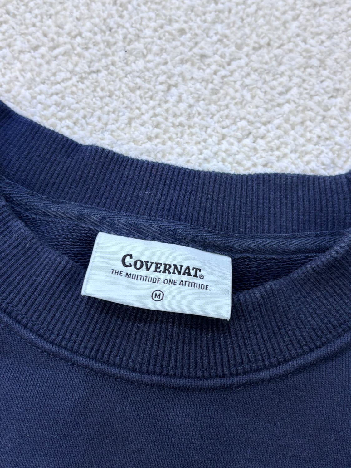 M 커버낫 긴팔 맨투맨 티셔츠 0305E 상품이미지3