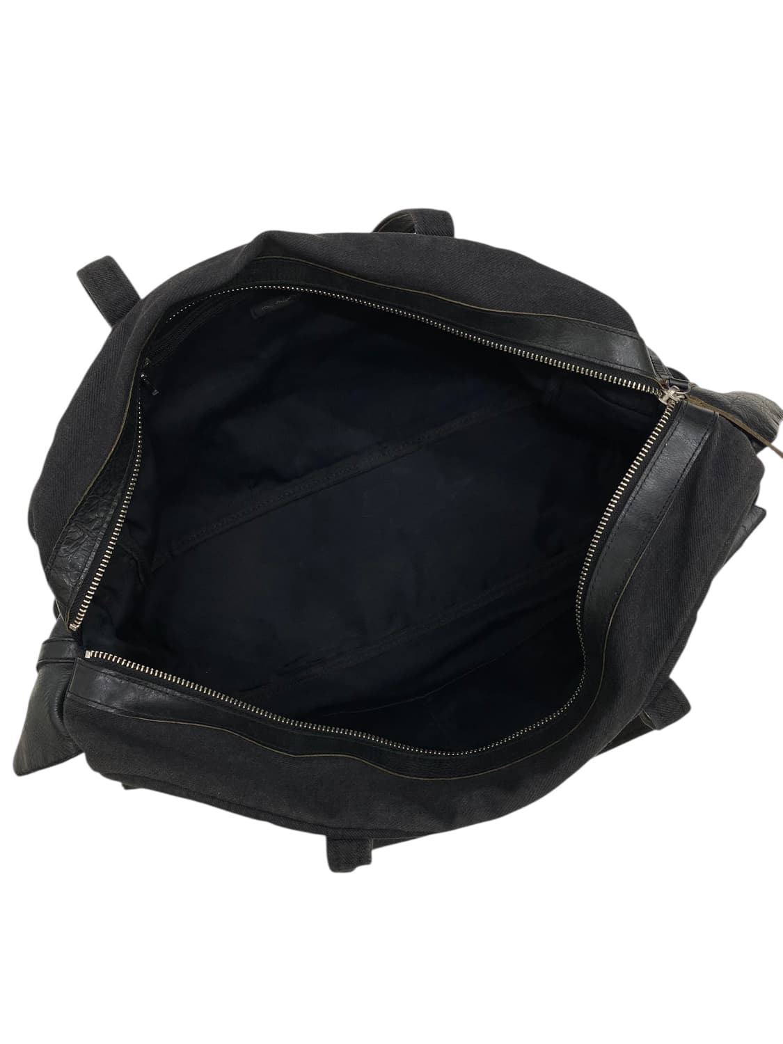 요지야마모토 y2k 블랙 데님 숄더백 상품이미지3