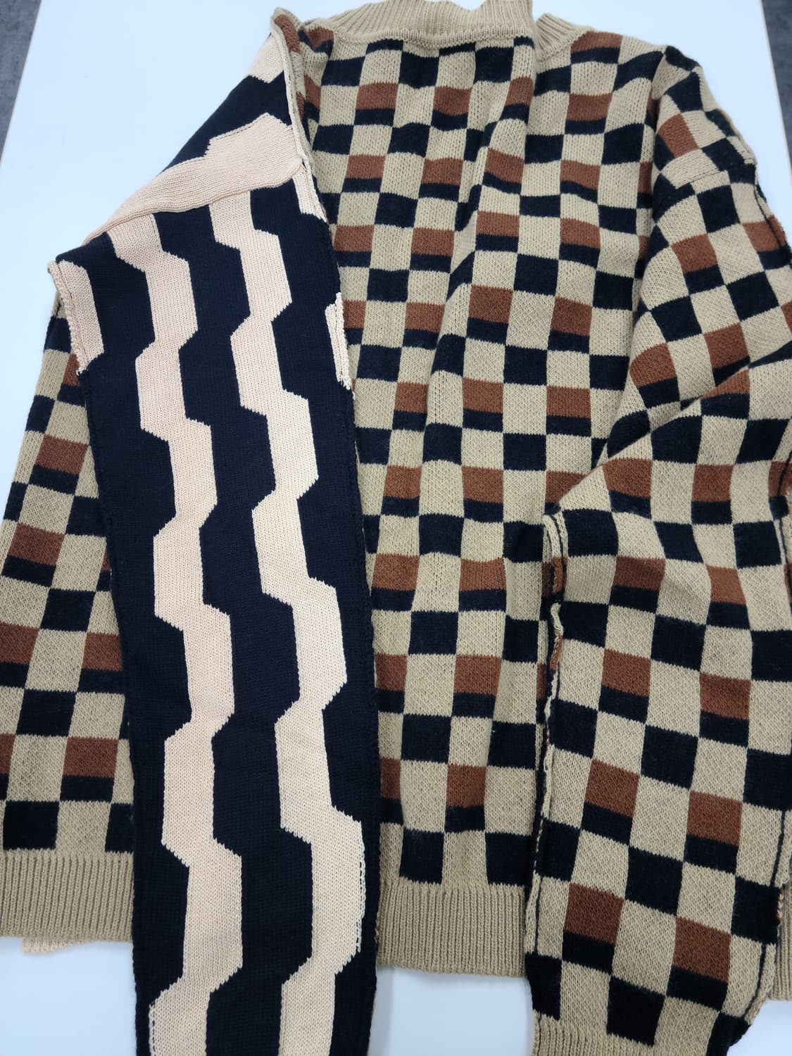 마르니 믹스패턴 니트 사이즈50 상품이미지2