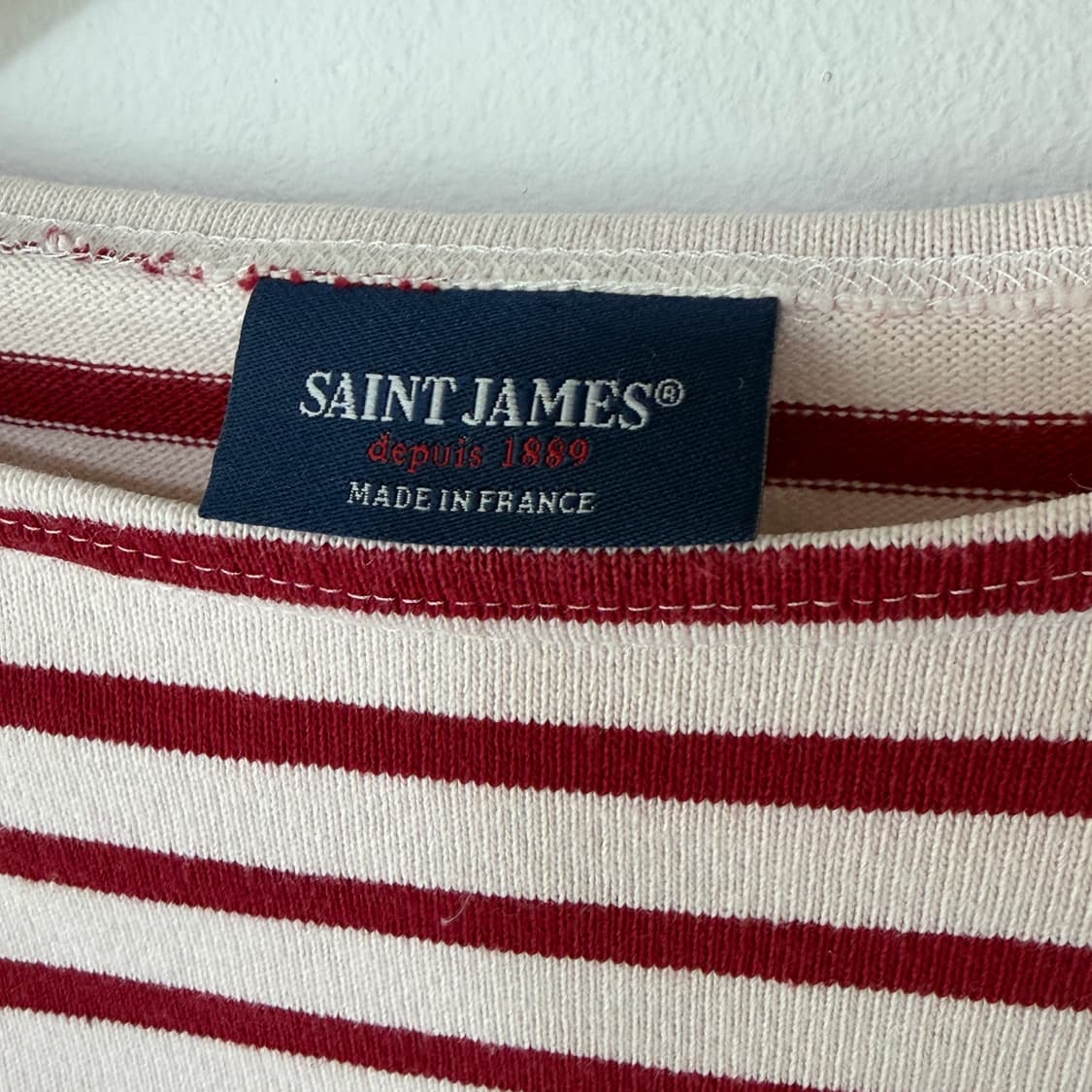 [S] 세인트제임스 스트라이프 보트넥 긴팔티 상품이미지5