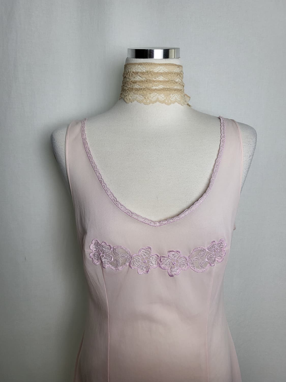 빈티지 체리블라썸 슬립 원피스 상품이미지1