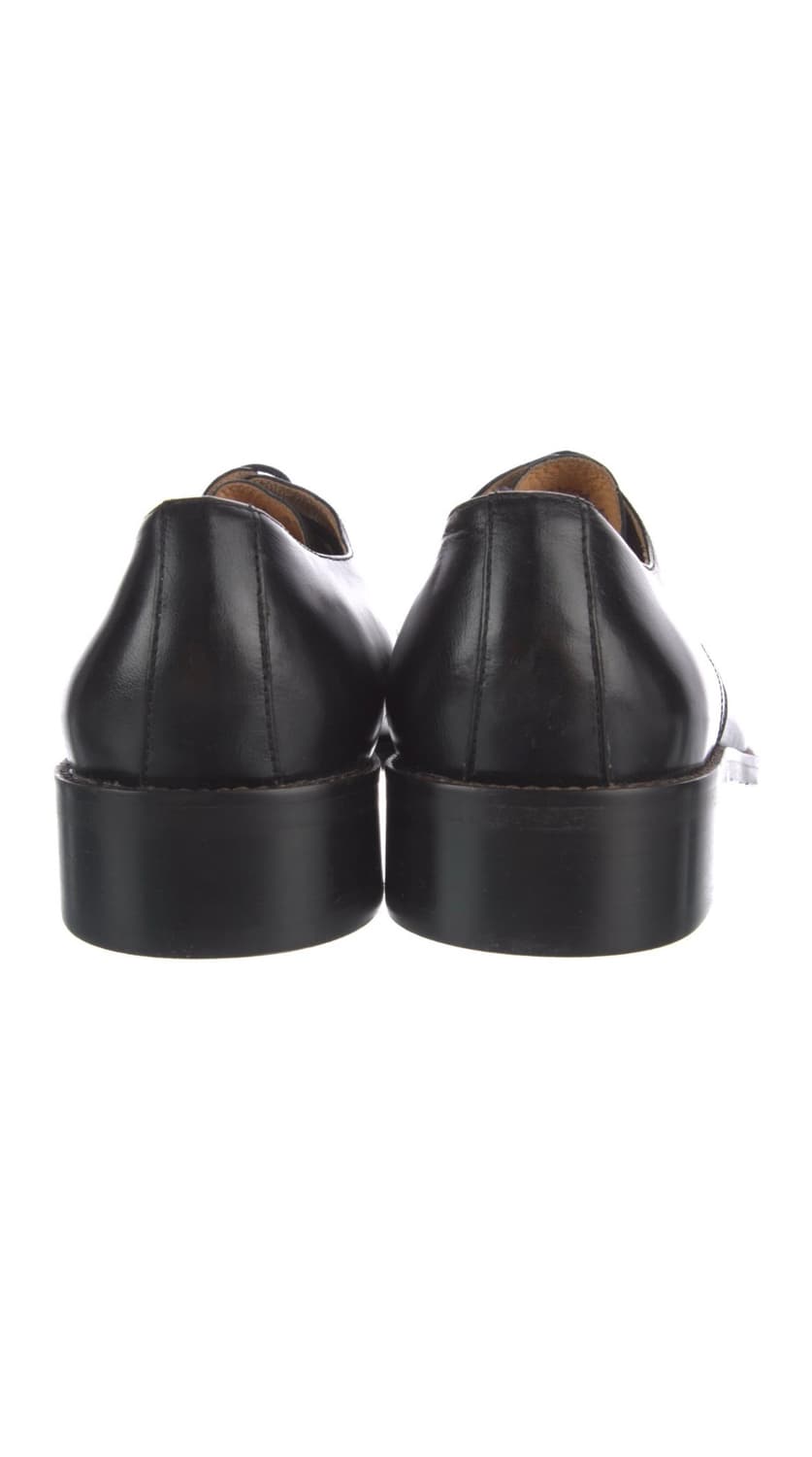 프라다 스퀘어토 레더 더비 레이스업 슈즈 구두 상품이미지4