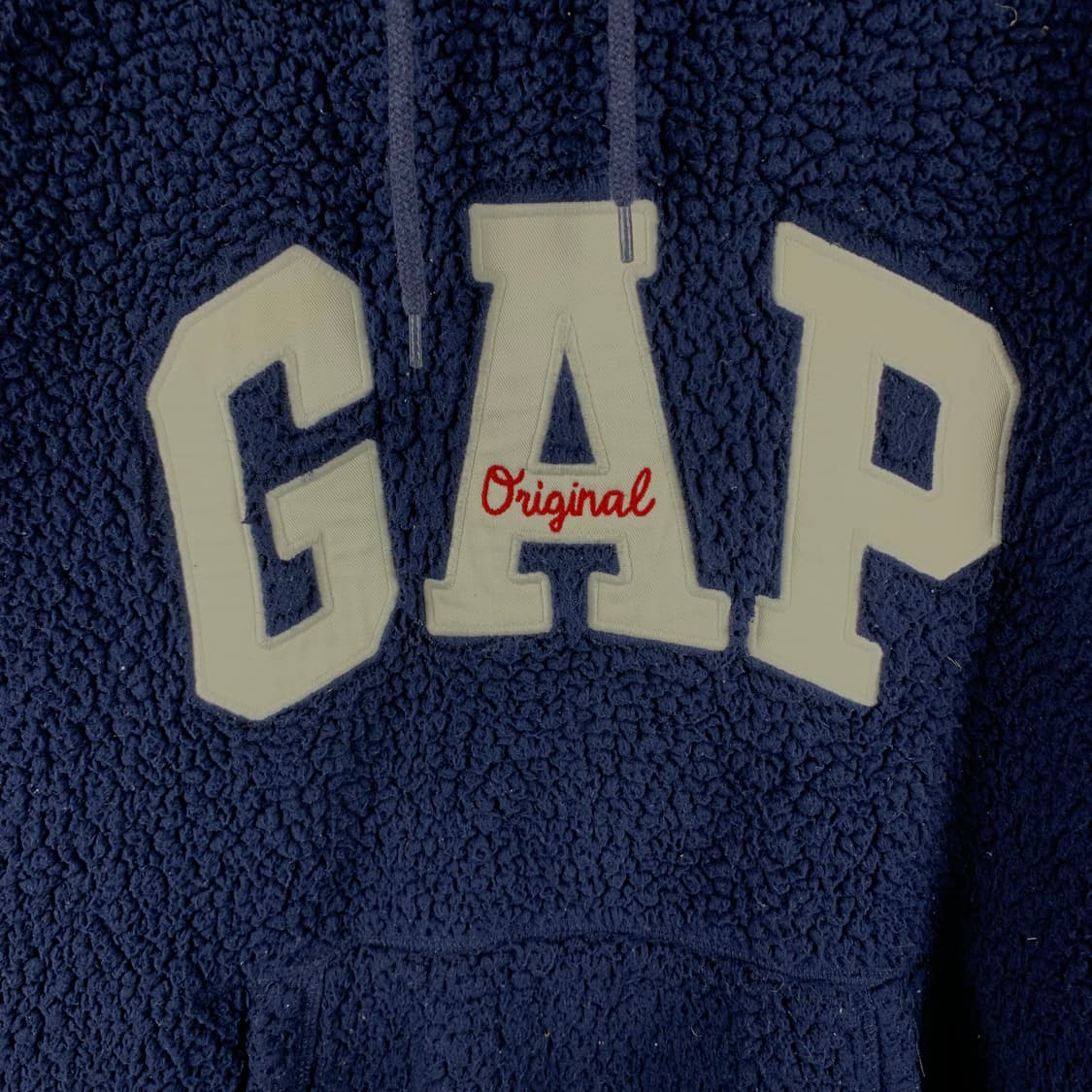 Gap 갭 네이비 쉐르파 후드티 상품이미지4