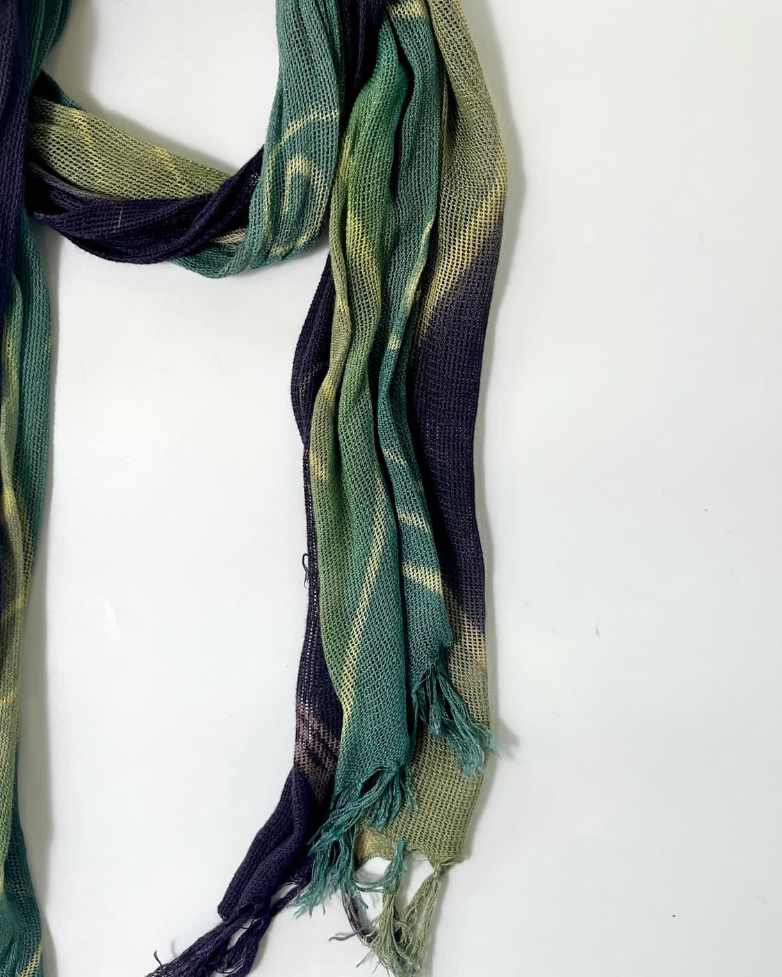 포레스트 그린 에스닉 스카프 상품이미지3