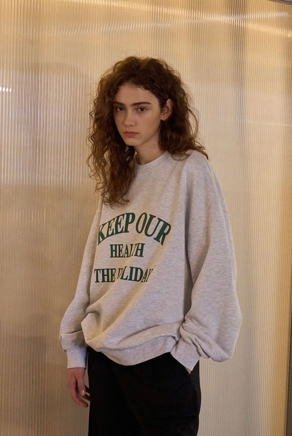 홀리데이 시그니처 크루넥 상품이미지1