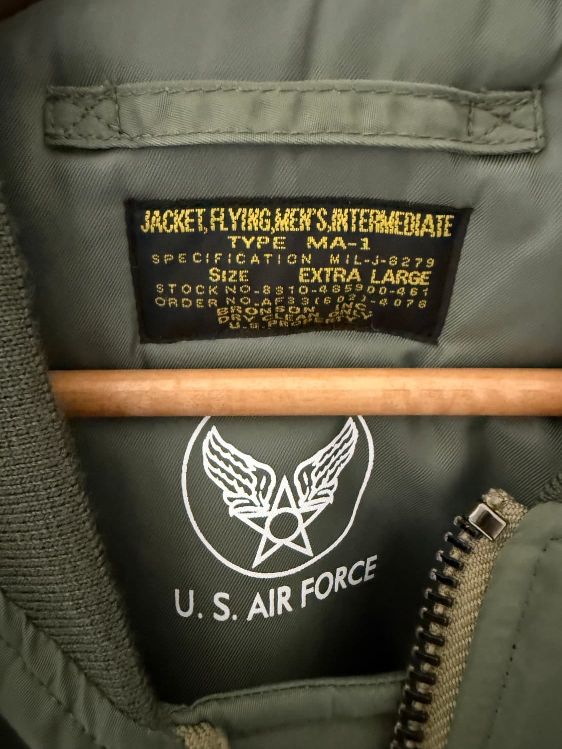 브론슨ma-1 한국판xl 상품이미지2