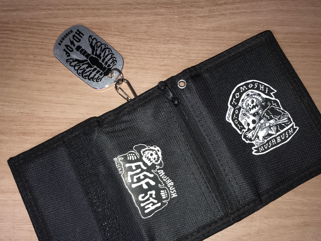 MUSHBUSH X FLEF 콜라보 지갑 상품이미지2