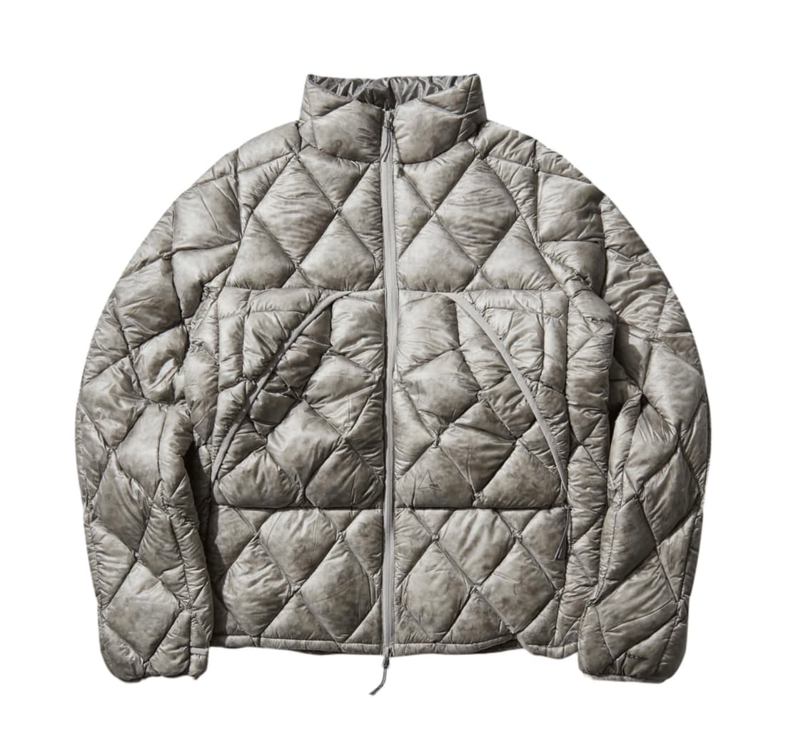 ROA nuna 로아 누나 800 필 파워 후드 다운 자켓 실버 상품이미지1