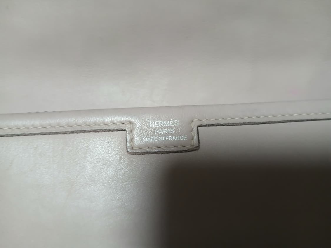 정품 에르메스)연핑크 지제 클러치 상품이미지3