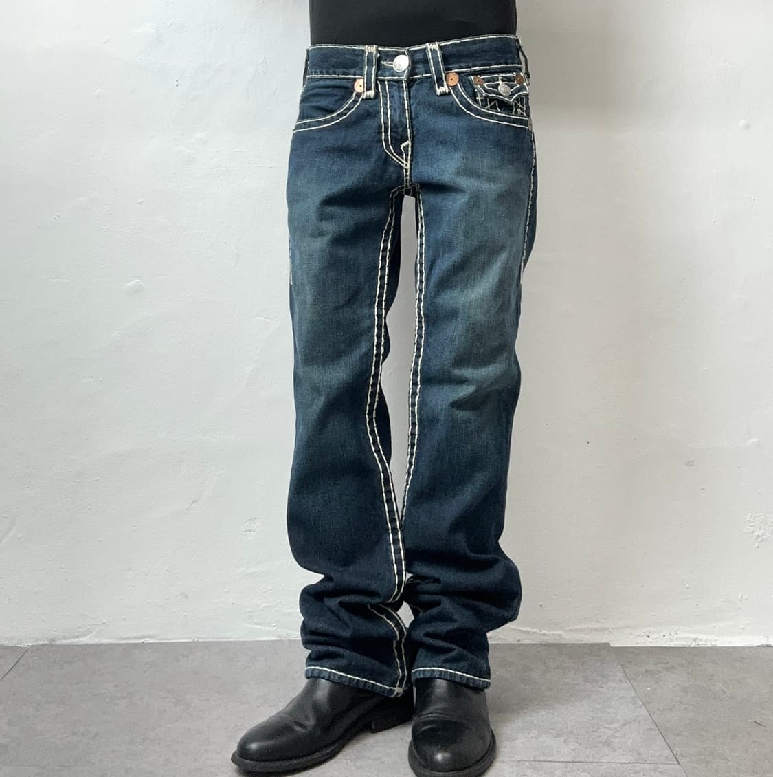 True Religion Ricky Super T Straight Den 상품이미지3