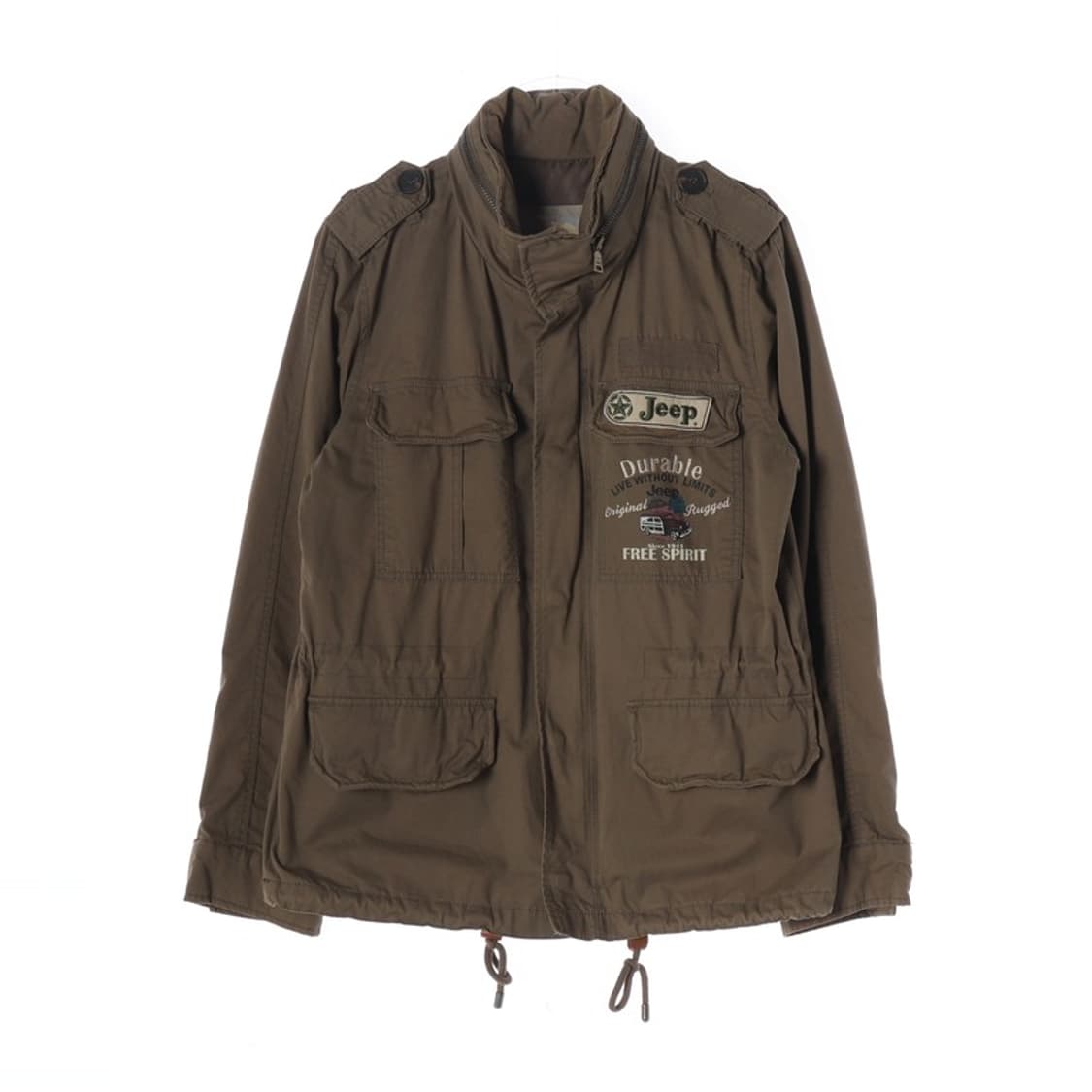 Jeep 빈티지 패치 워크 필드 야상 자켓 L 상품이미지1