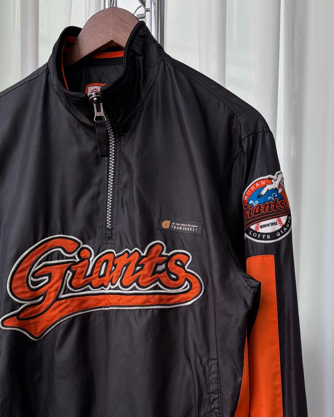 [M]롯데 자이언츠 춘추용 베이스볼 바람막이 자켓 상품이미지4