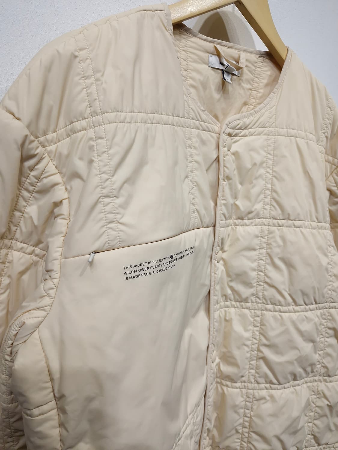 PANGAIA 판가이아 리사이클 나일론 플라워다운 퀼팅자켓 상품이미지5