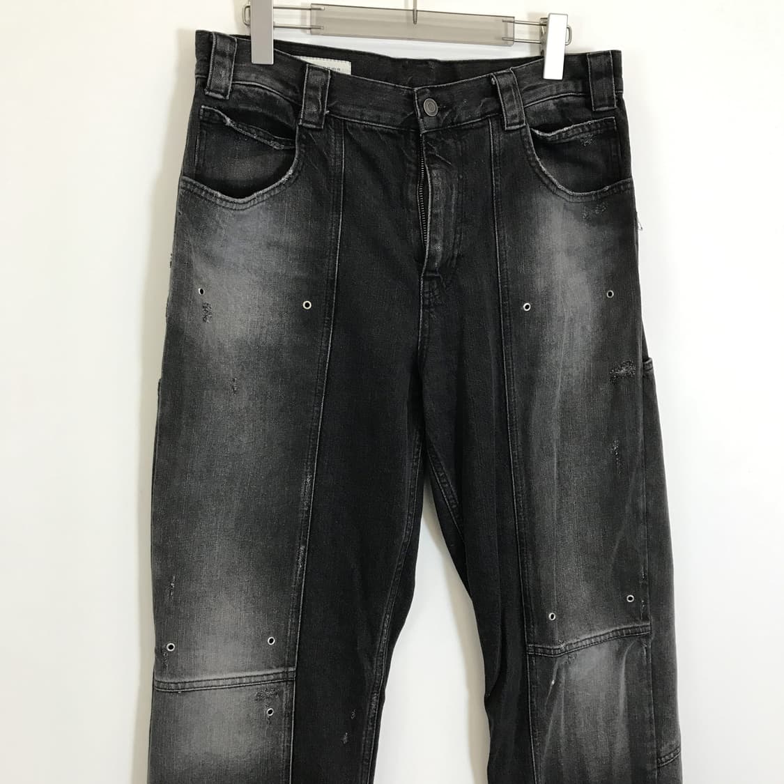 자라 부츠컷 더블니 데님팬츠 [32인치] 상품이미지2