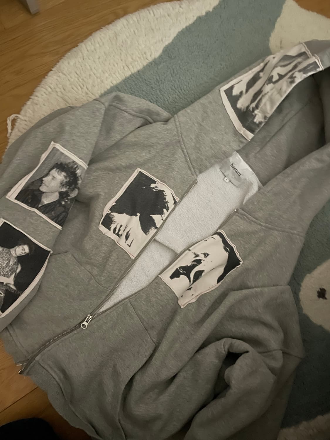 Forbastard hoodie zipup 상품이미지1