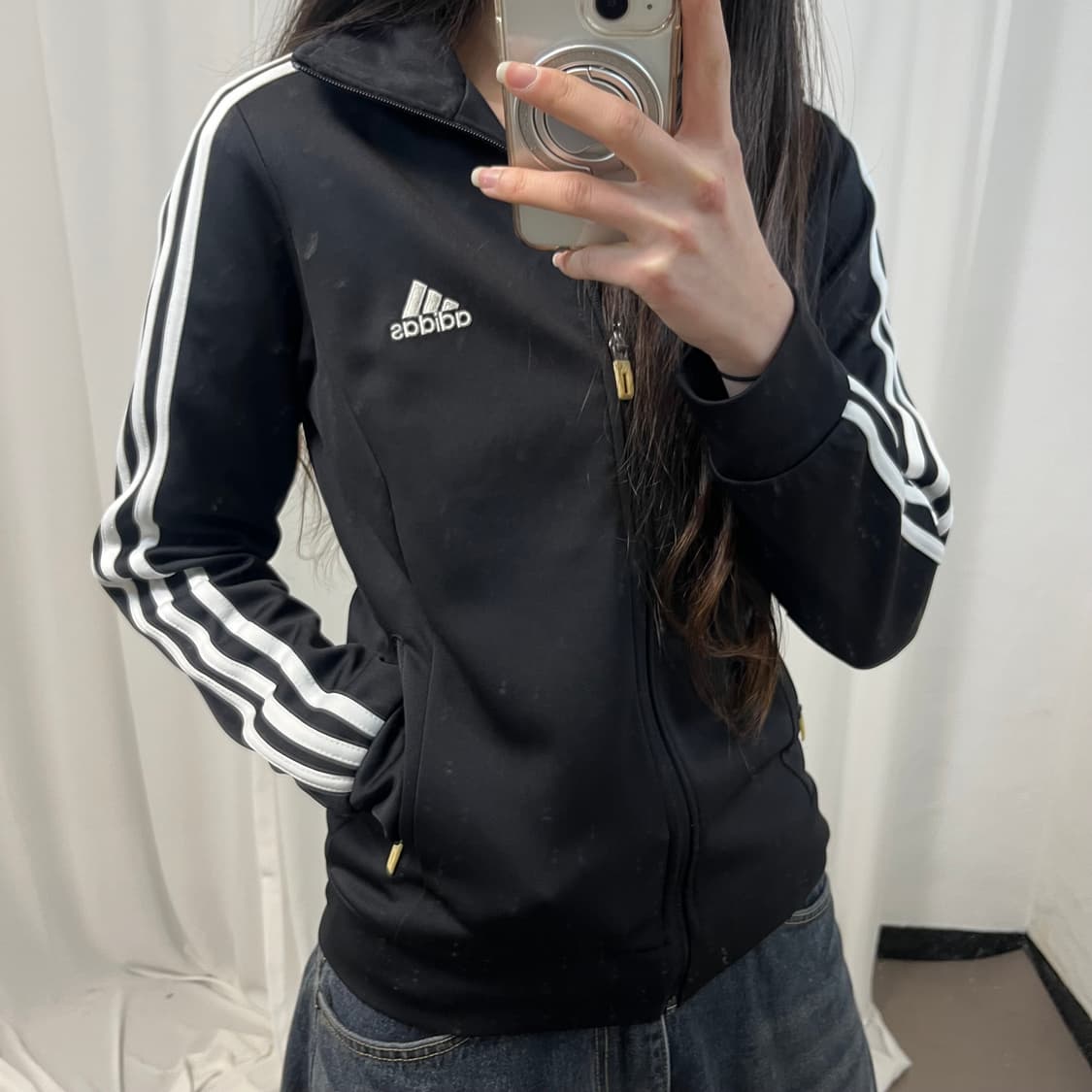 Adidas Black Track Jacket 상품이미지3