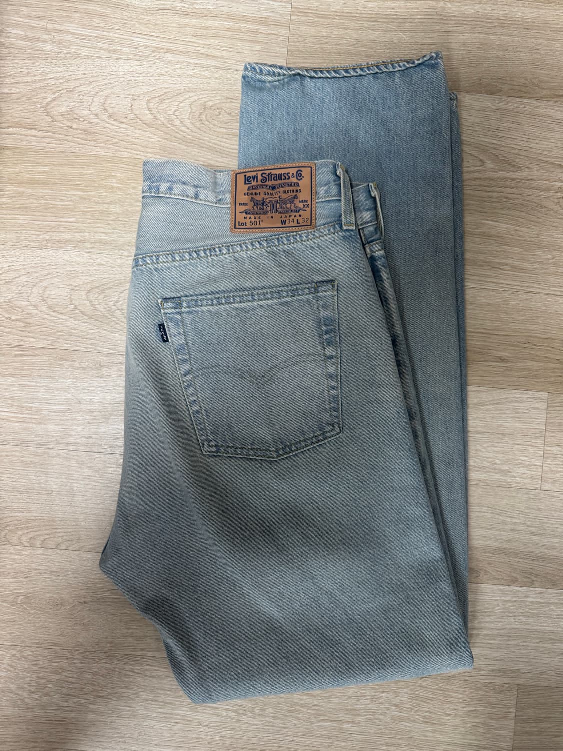 리바이스 블루탭 BLUETAB 1980s 501 34사이즈 상품이미지1