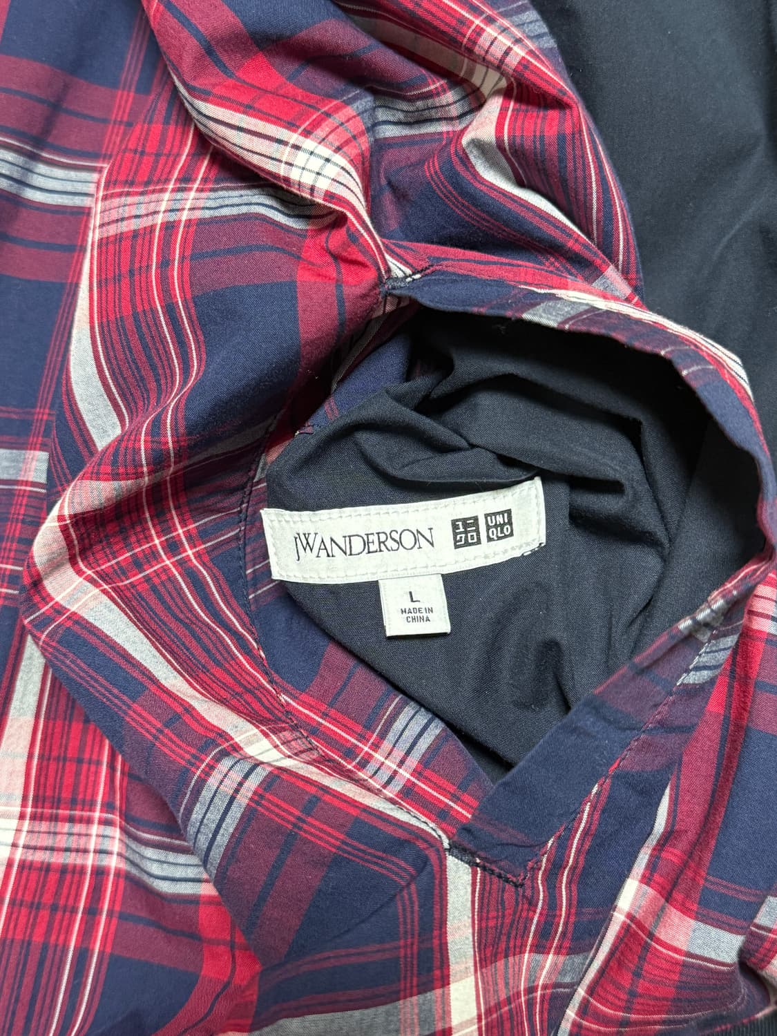 유니클로 x Jw 앤더슨 블루종 리버시블  바라쿠타 네이비 L 상품이미지4