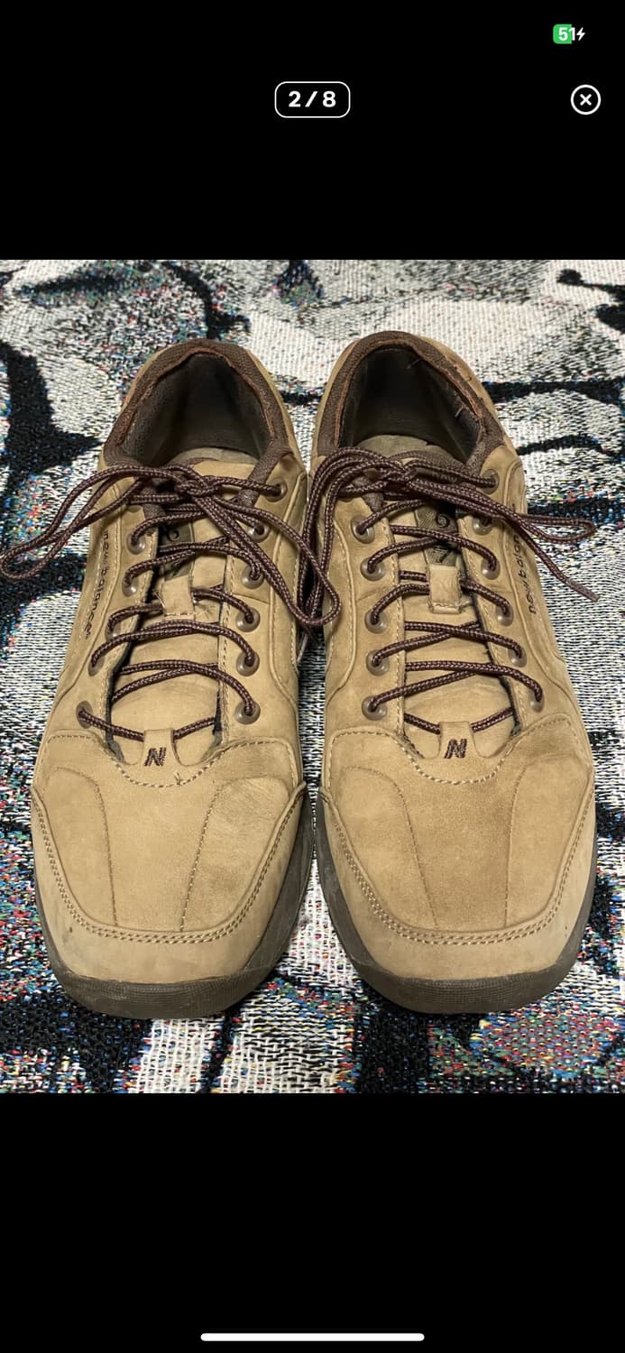 뉴발란스 627 브라운 스웨이드 신발 상품이미지2