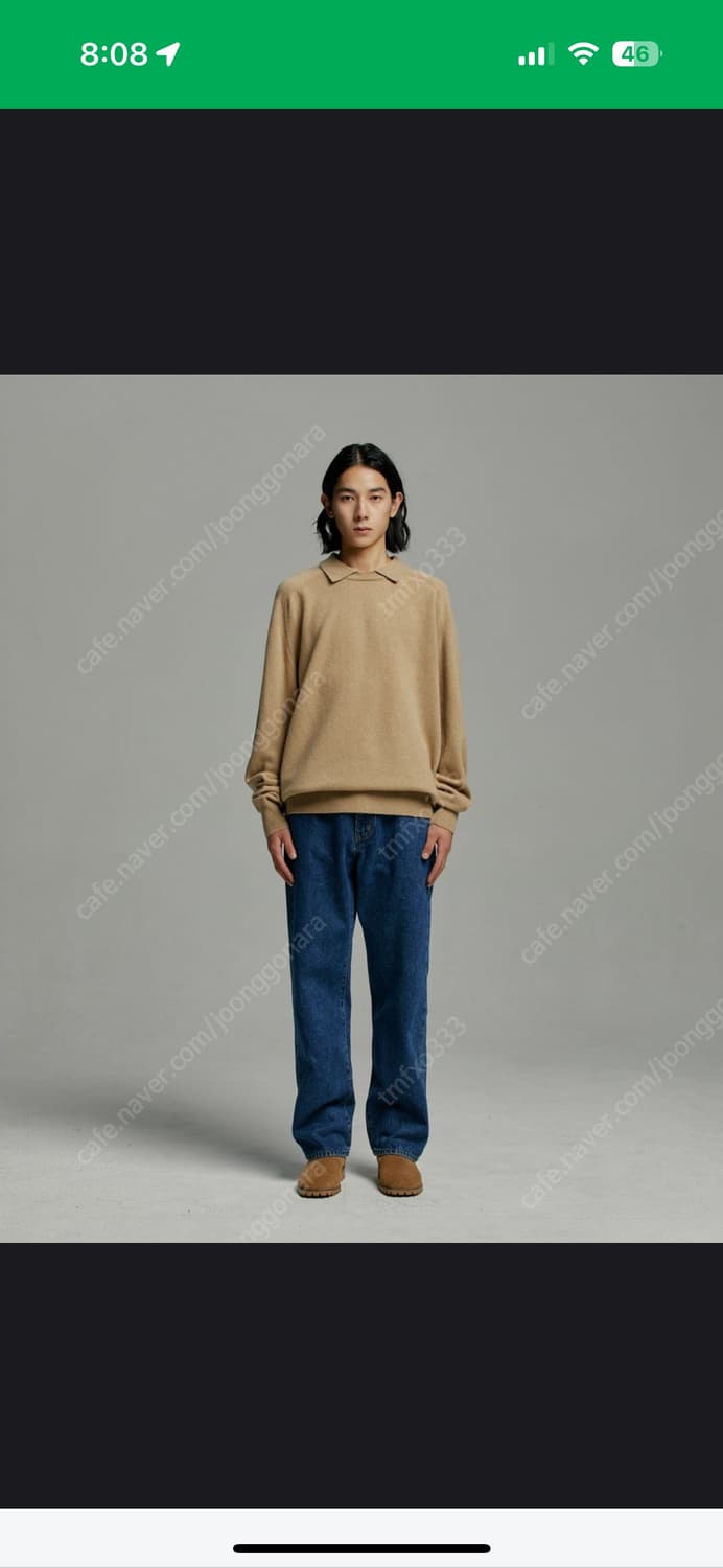 어나더오피스 리버진 다크블루 1사이즈 상품이미지1