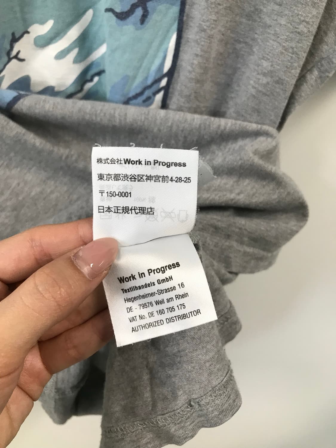 칼하트 아이스블럭 그레이 반팔 티셔츠 상품이미지5