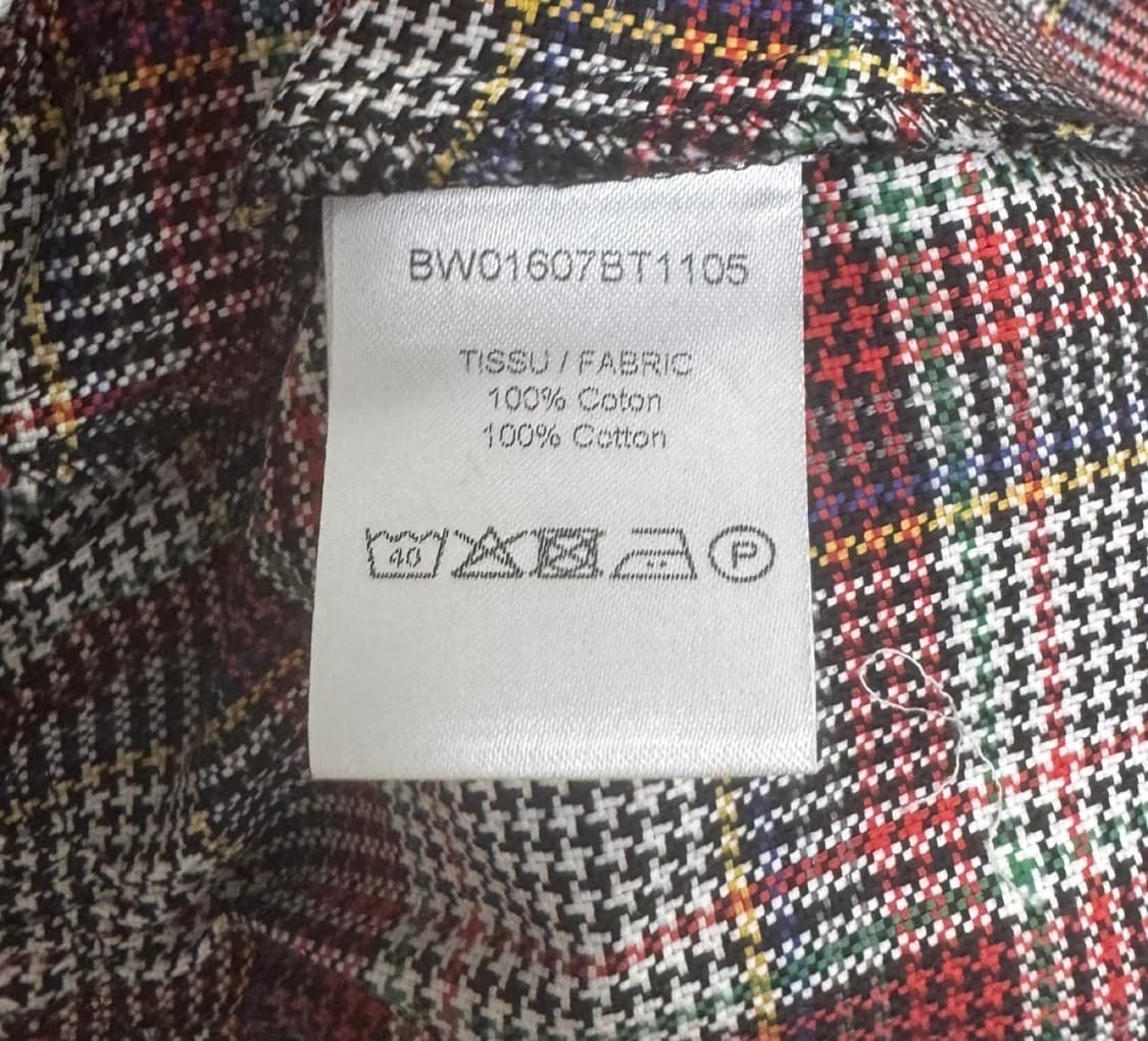 [새상품] 메종키츠네 체크 원피스 상품이미지6