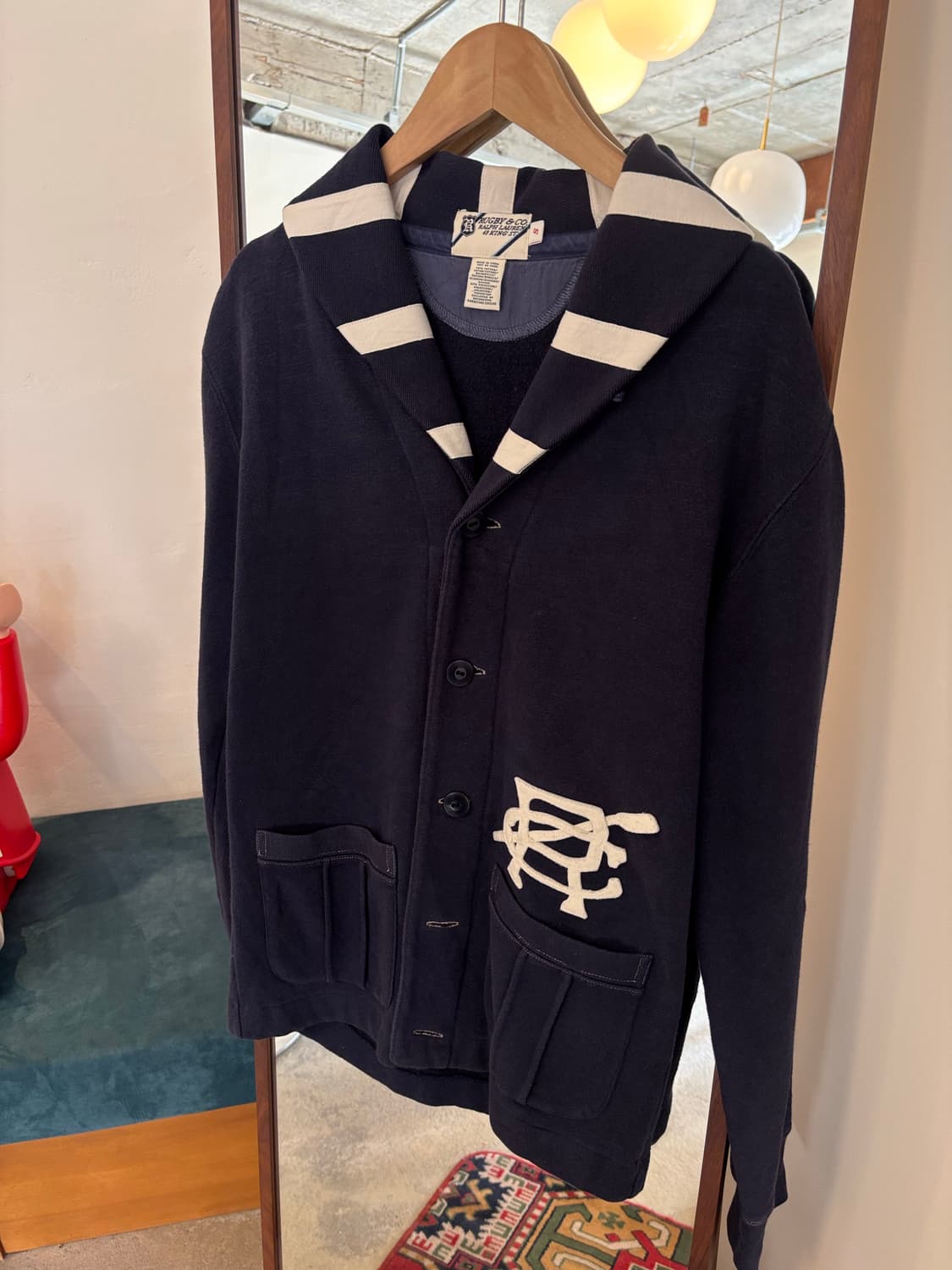 폴로 럭비 Rugby 네이비 숄카라자켓 상품이미지4