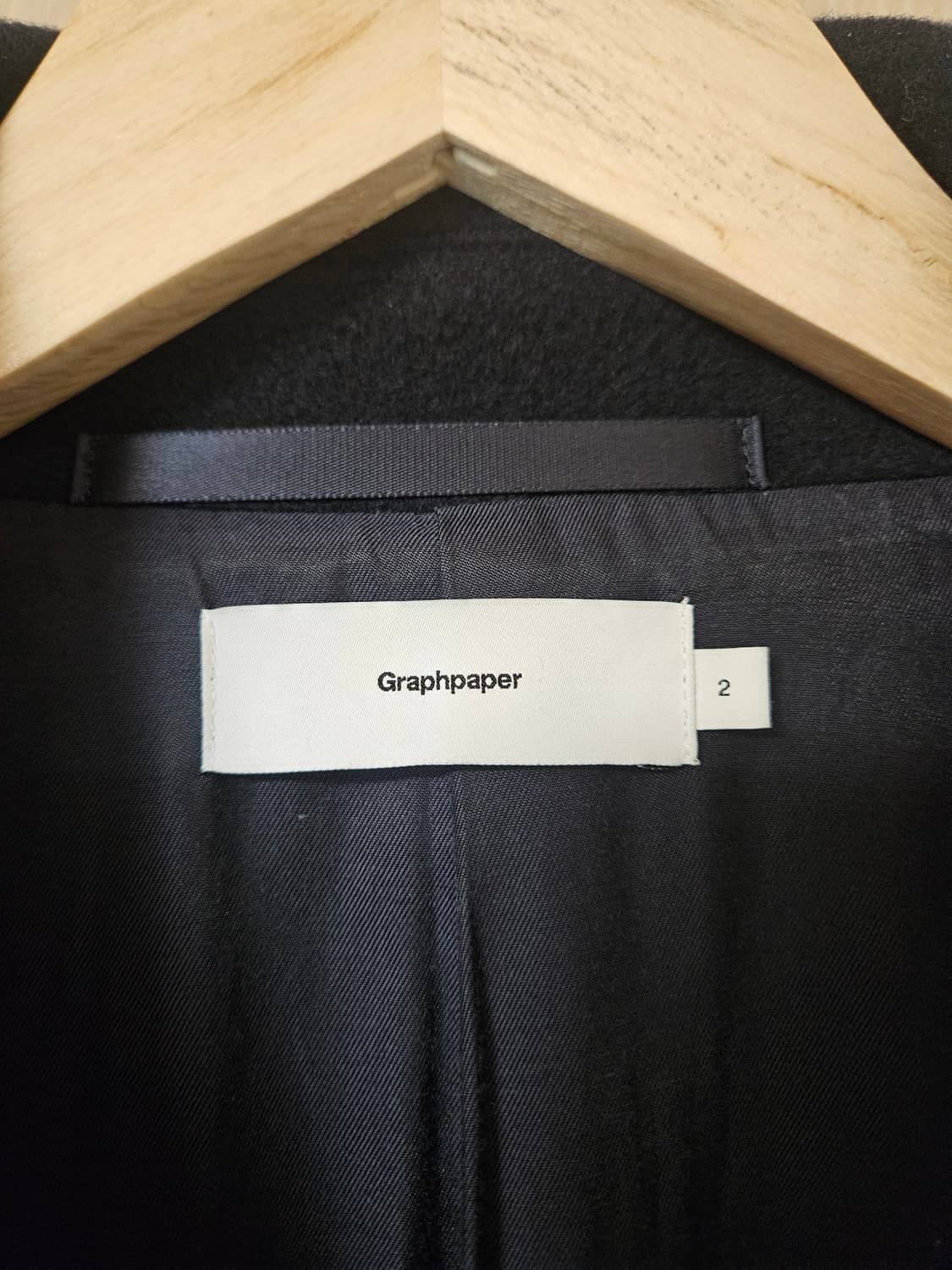 (2) 그라프페이퍼 울캐시미어 코트 상품이미지2