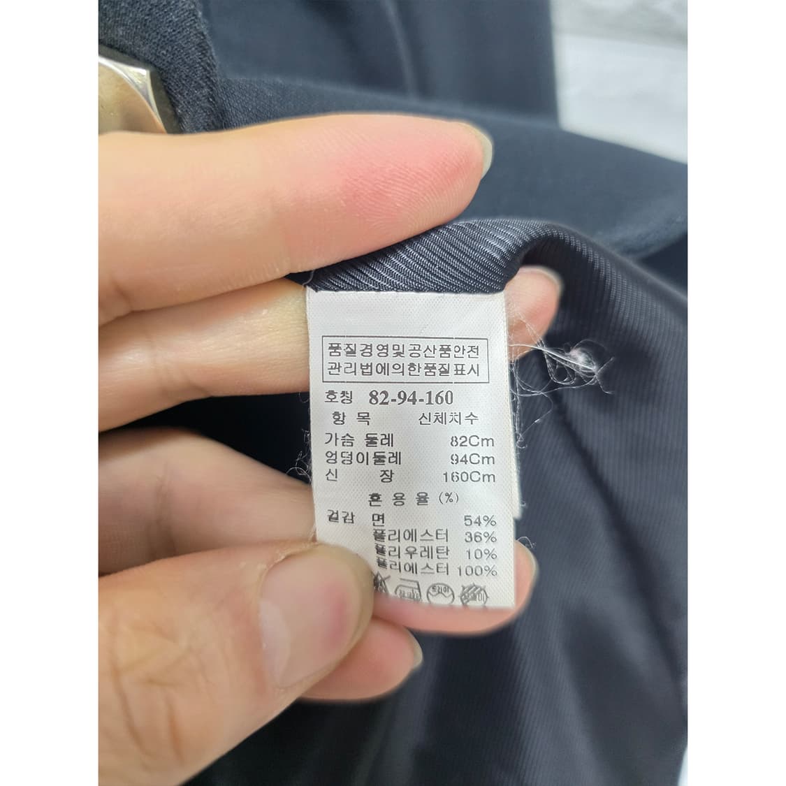 한섬 SJ SJ 블랙 더블 버튼 블레이저 S 상품이미지3