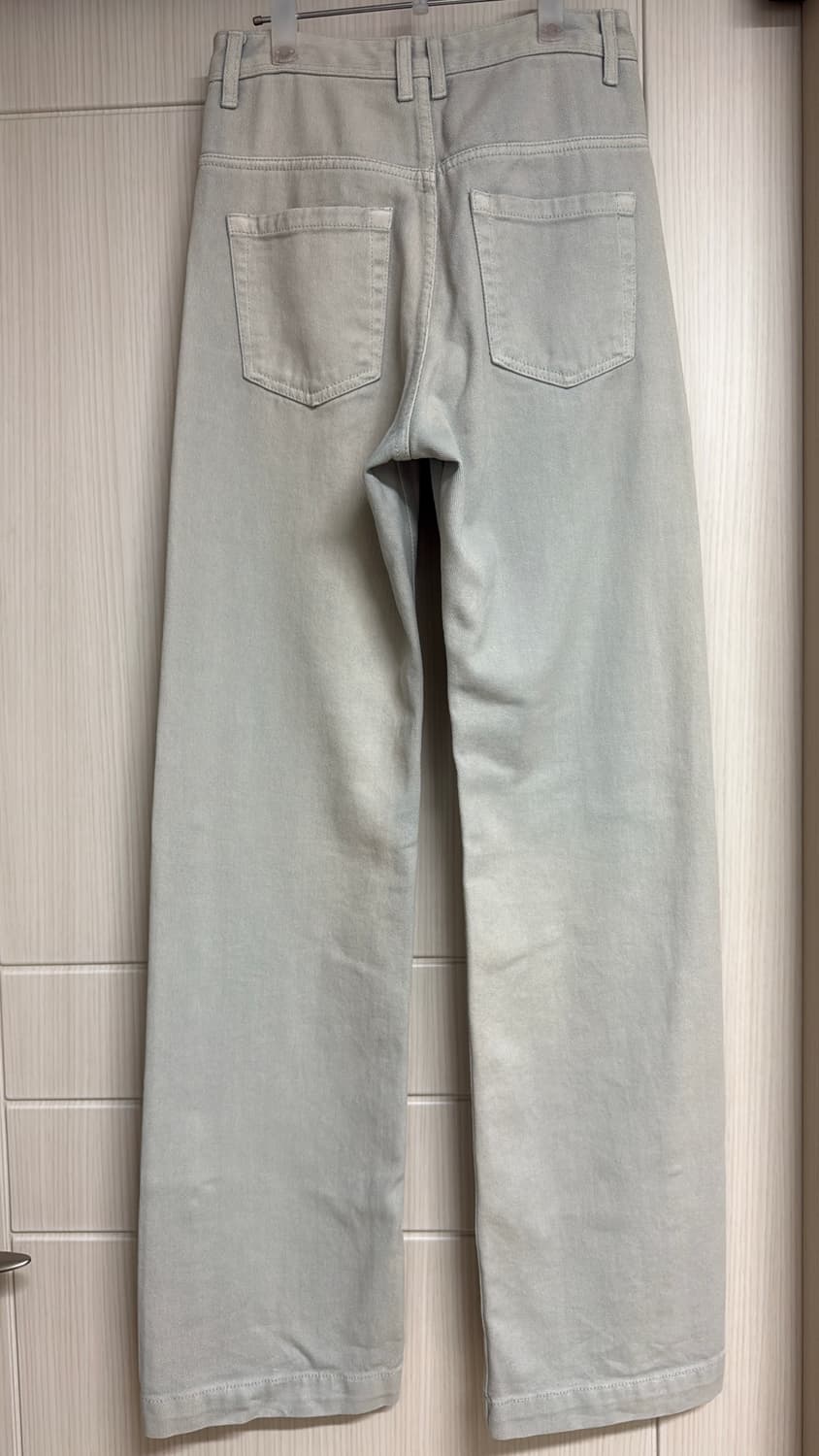 [새상품] straight fit jeans_light mint 상품이미지2