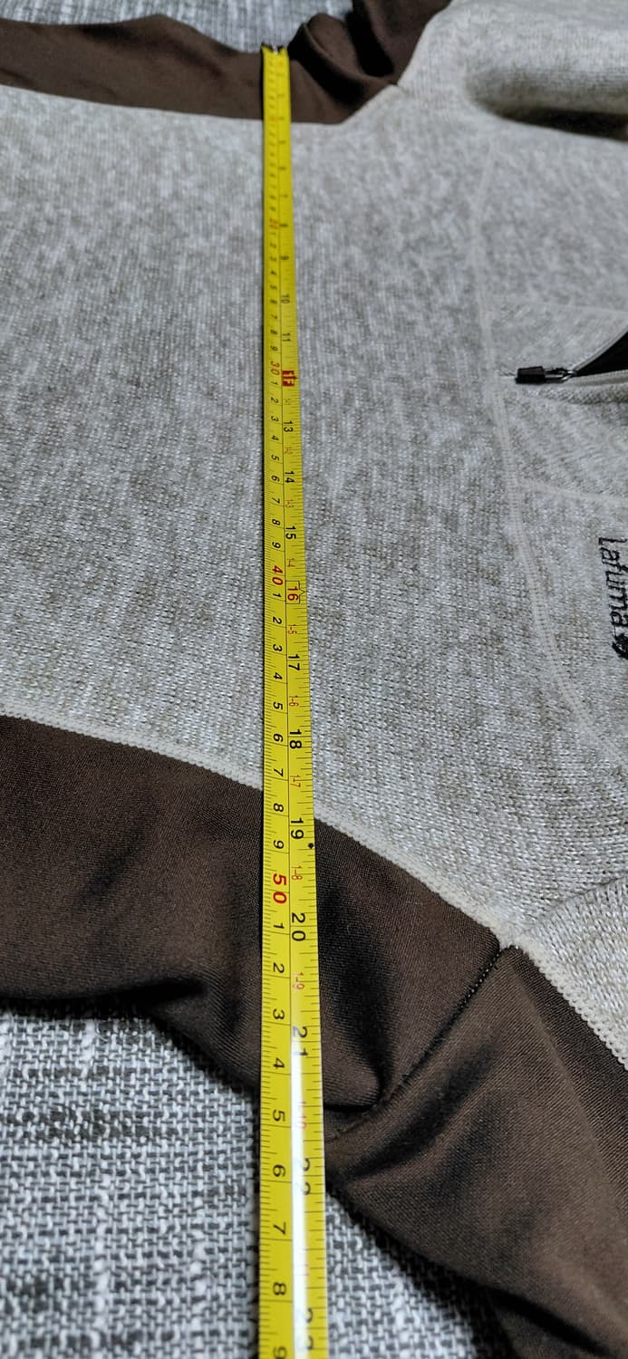 라푸마 남성 반집업 니트 100 상품이미지7