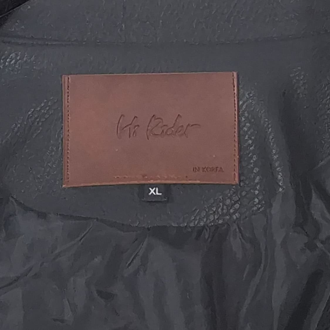 하이라이더 리얼 레더 더블 라이더 자켓 XL 상품이미지7