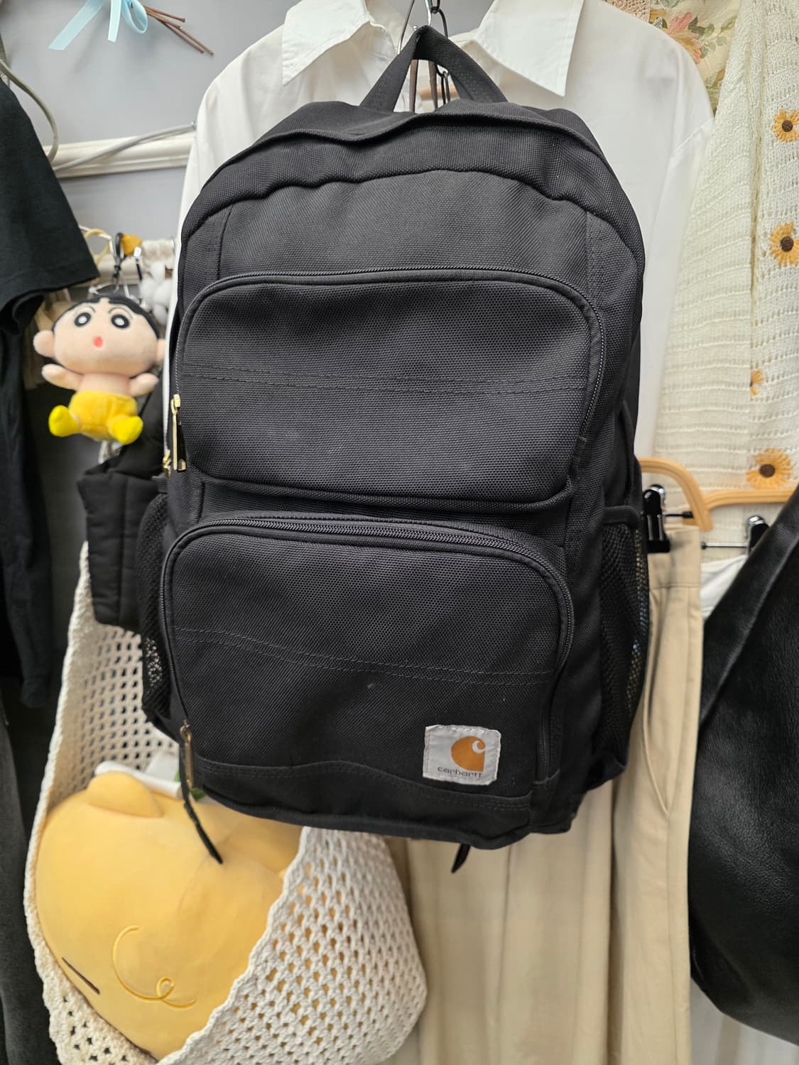 칼하트 스탠다드 워크팩  블랙 백팩 상품이미지1