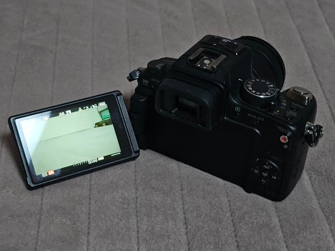 파나소닉 루믹스 GH1 카메라와 14-42mm 렌즈 상품이미지8