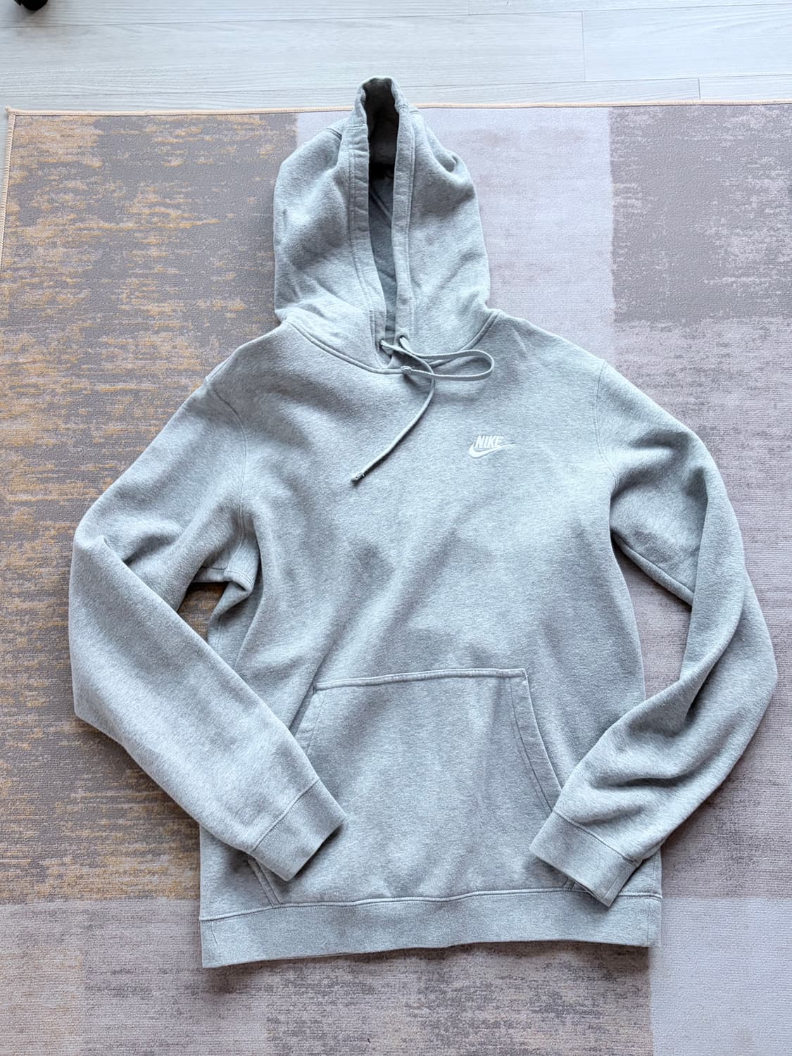 나이키 기모 후드티 그레이 95 상품이미지1