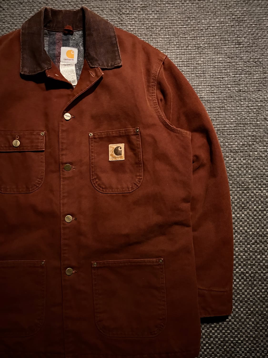 칼하트 초어자켓 C03 CLY M/R USA🇺🇸 상품이미지3