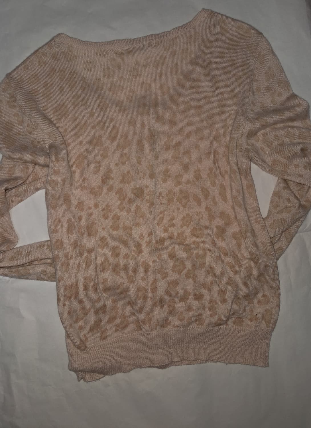 갸루깔 호피가디건 상품이미지2