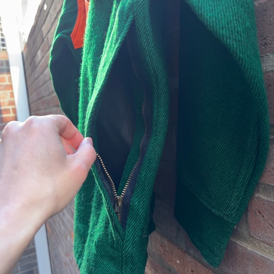 60~70s 울리치 Woolrich 컬러 블록 집업 헌팅 자켓 상품이미지7