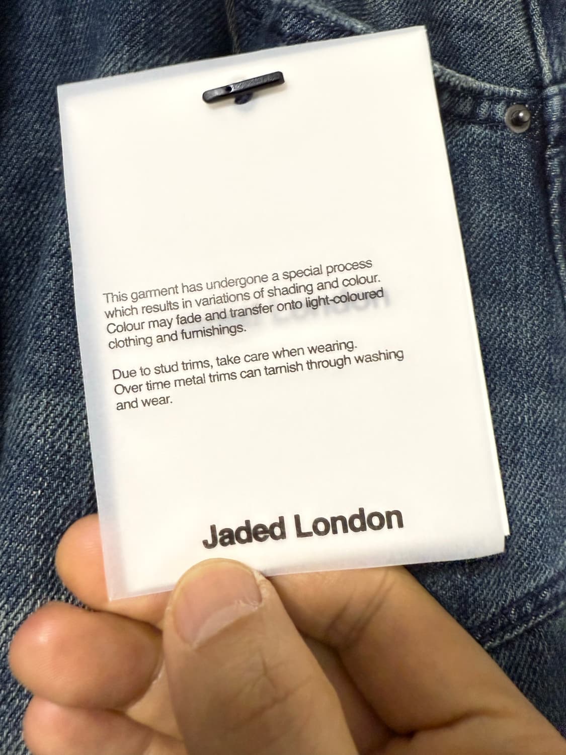 제이디드 런던 디스트로이드 스터드  콜로서스 진 상품이미지7