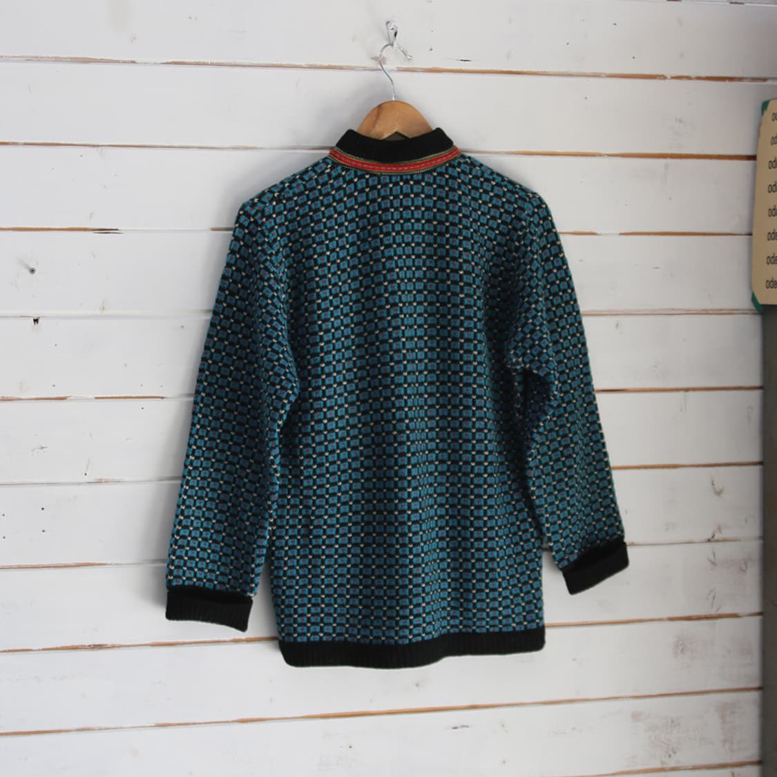 (착용컷) 노르웨이 울 스웨터 (남성용 98) 상품이미지3