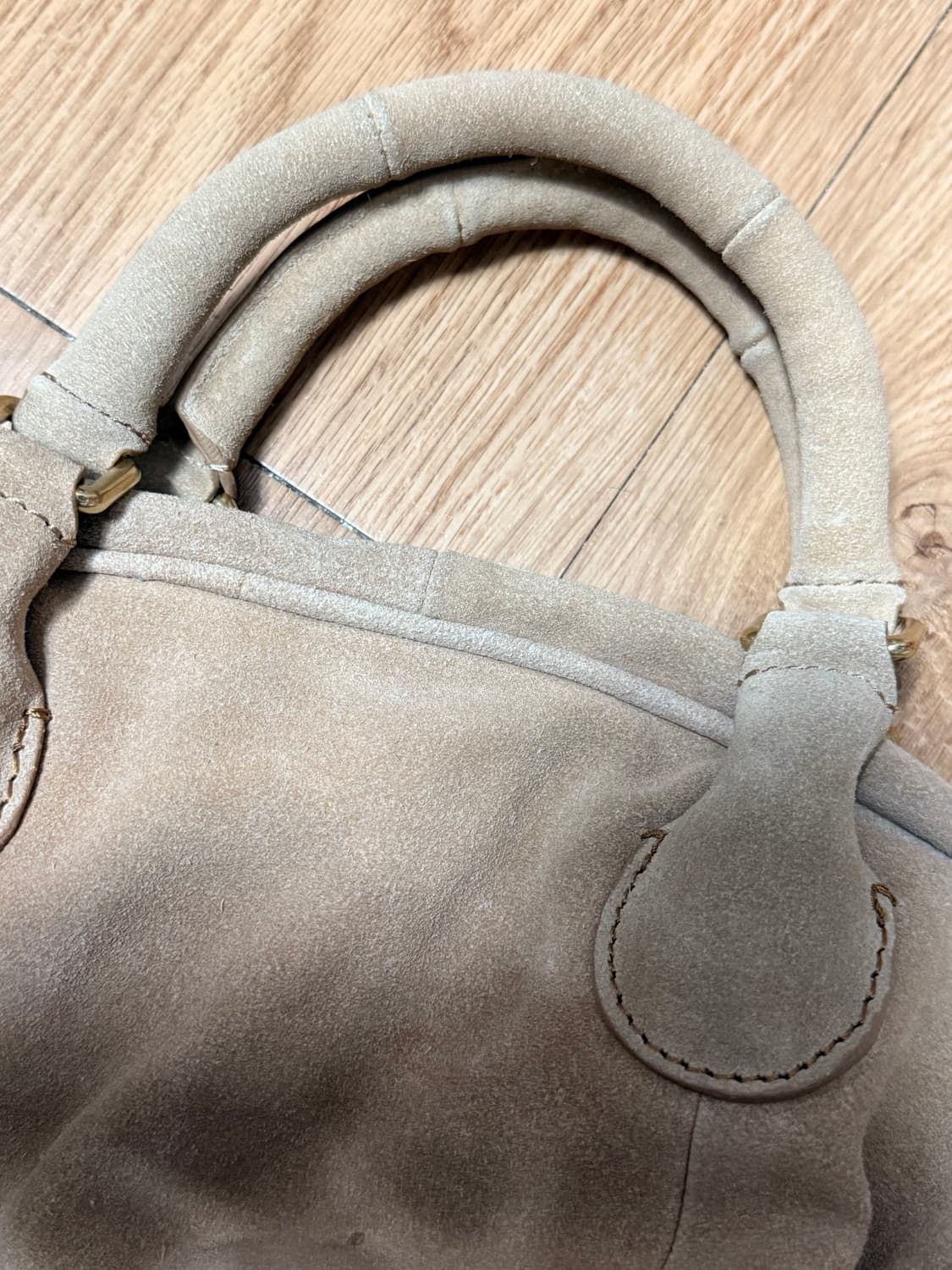 디젤 스웨이드 토트백 크로스백 상품이미지6