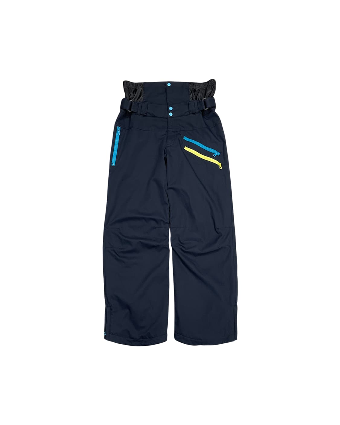 솔리드 리퀴드 더블 웨이스트 유틸리티 나일론 팬츠 상품이미지4