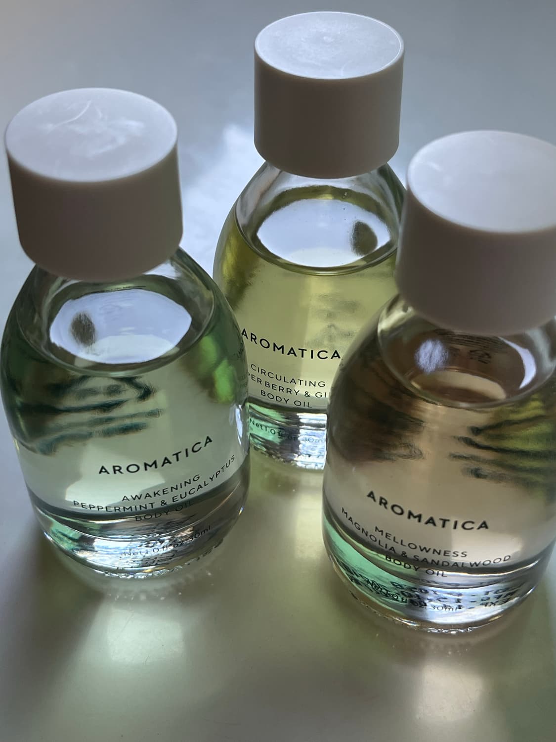 (새상품/일괄) 아로마티카 바디오일 30ml 3개 상품이미지1