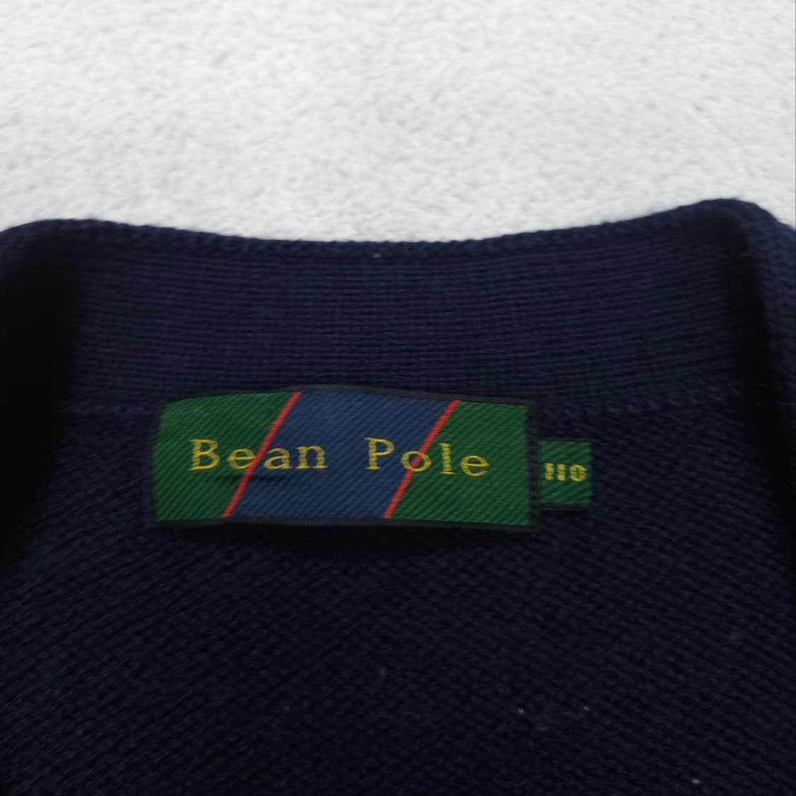 빈폴 울 가디건 110 네이비 상품이미지5