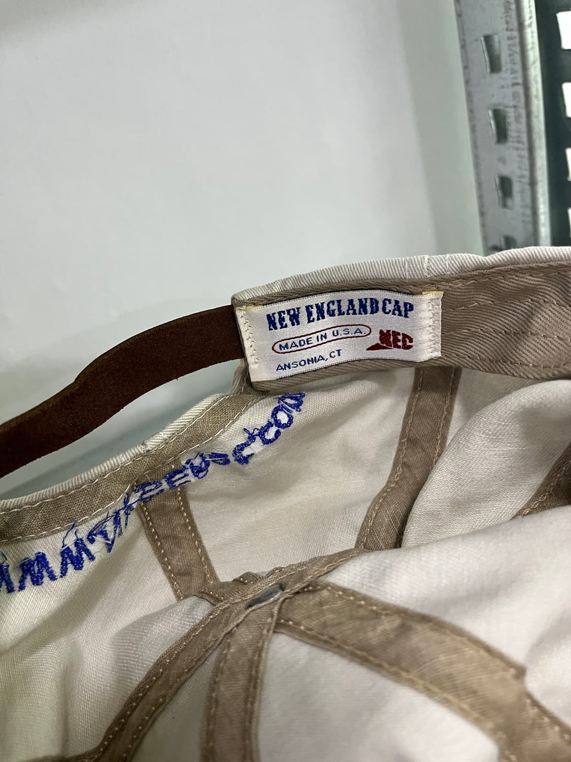 90s USA Nyse 빈티지캡 OS 상품이미지8