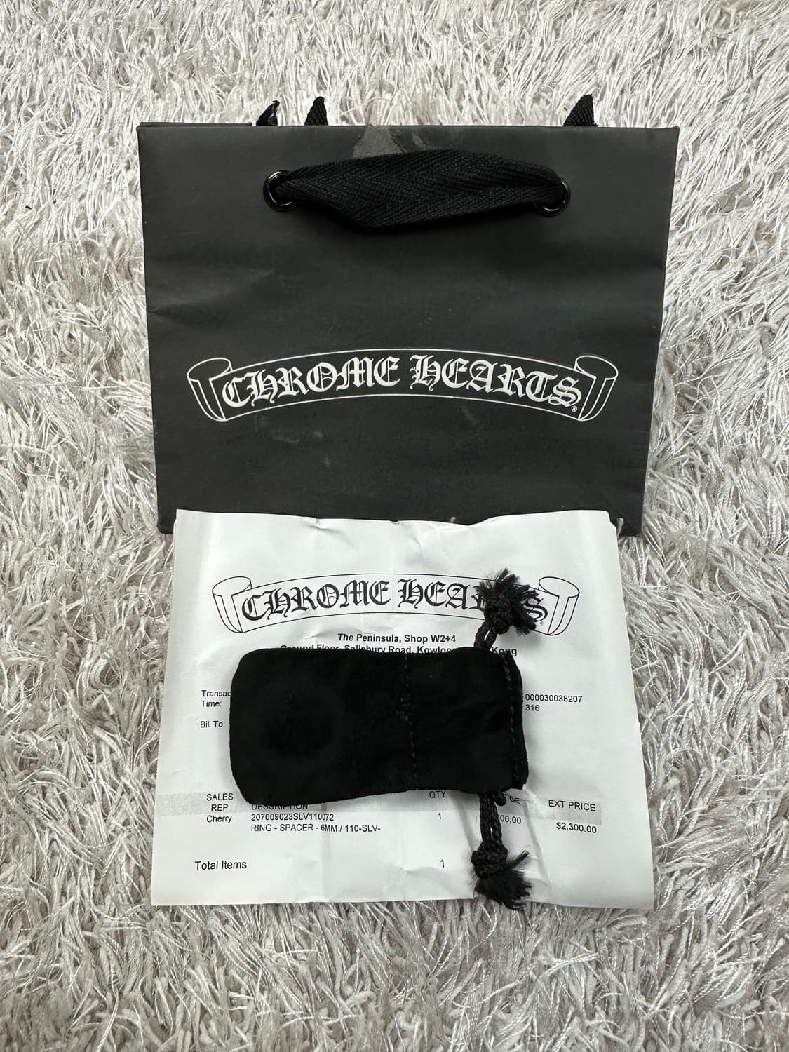 [US 11]  정품 크롬하츠 포에버링 6mm 상품이미지2