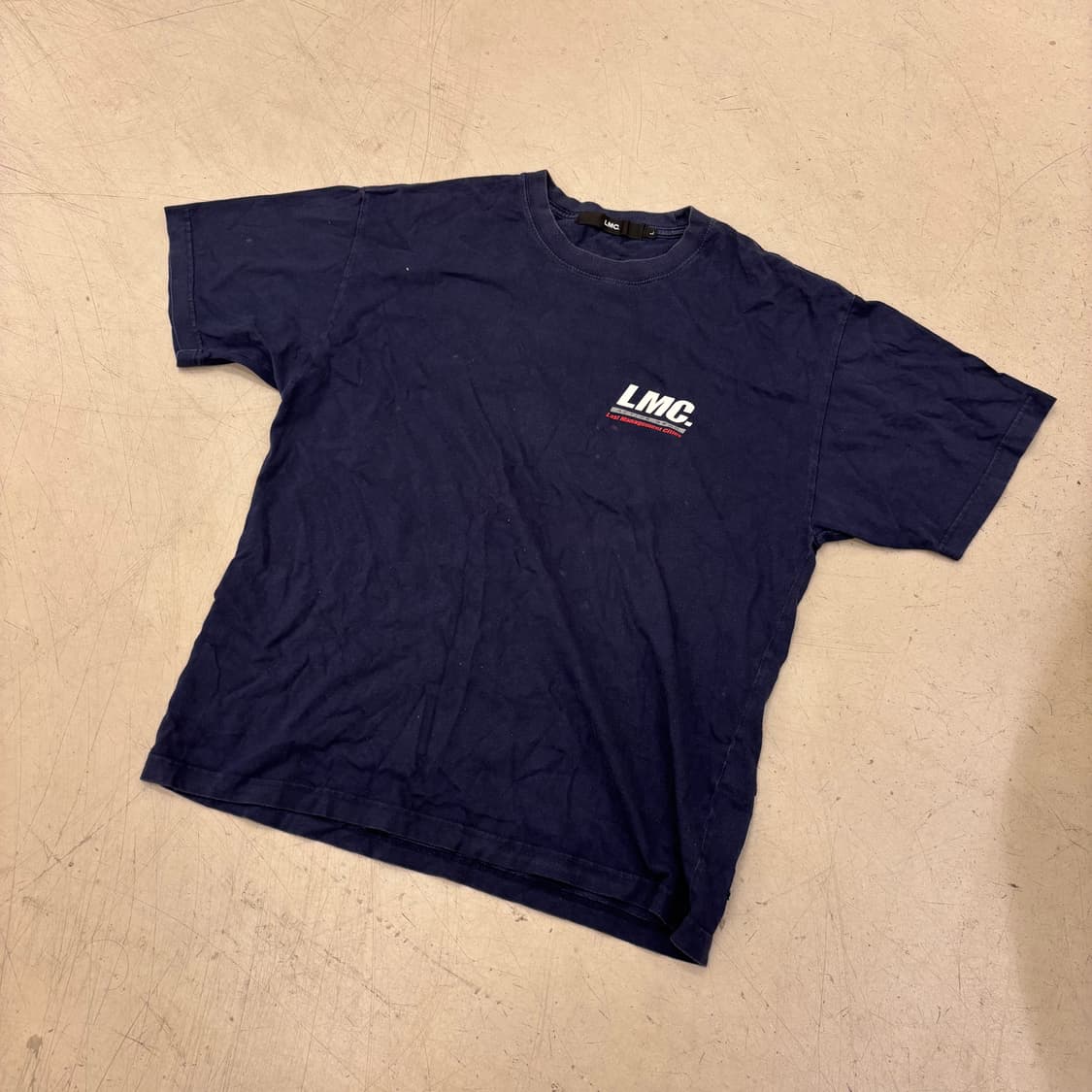 Lmc 빅로고 네이비 반팔티 상품이미지2