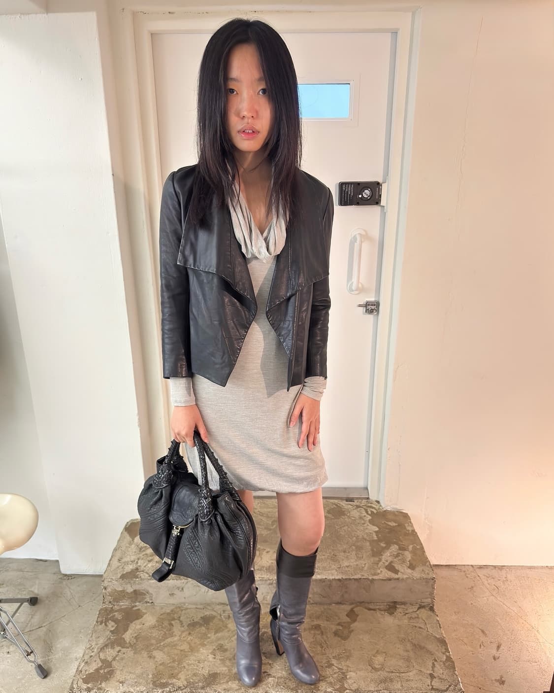 Miu Miu Fold-Over Knee High Boots/ 37 상품이미지9