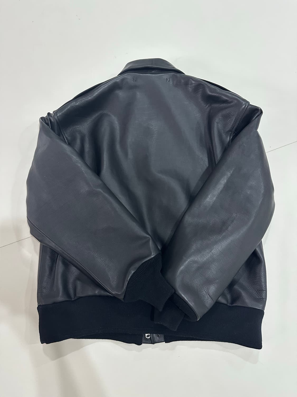 [L] 나이스네스 25AW 오일드카프레더 A-2 자켓 새상품 상품이미지2